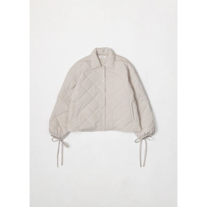 All Row Bone Cameron Quilted Jacket