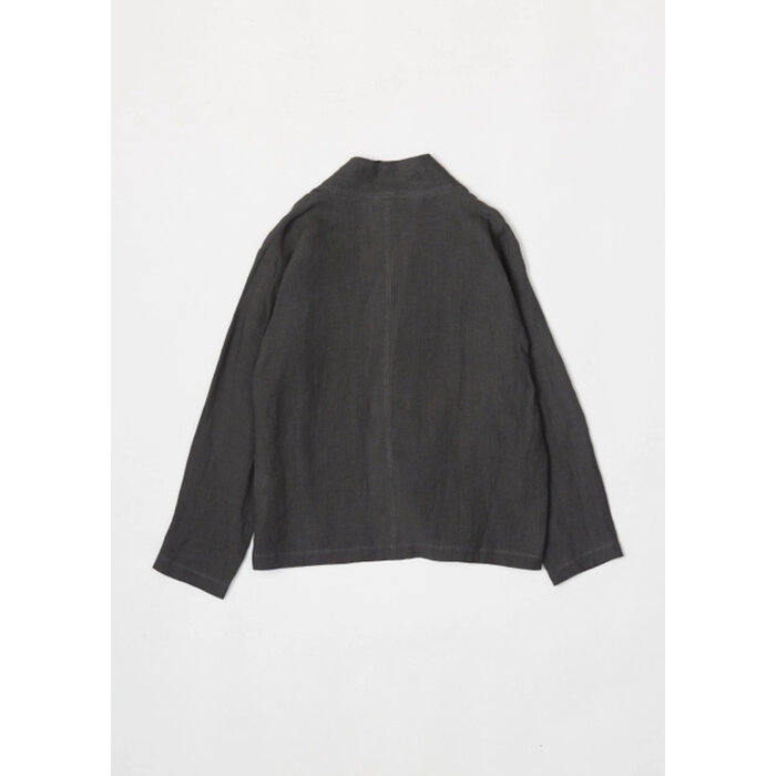 Mod Ref Black Yvette Linen Vest
