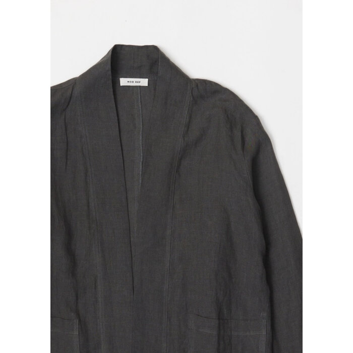 Mod Ref Black Yvette Linen Vest