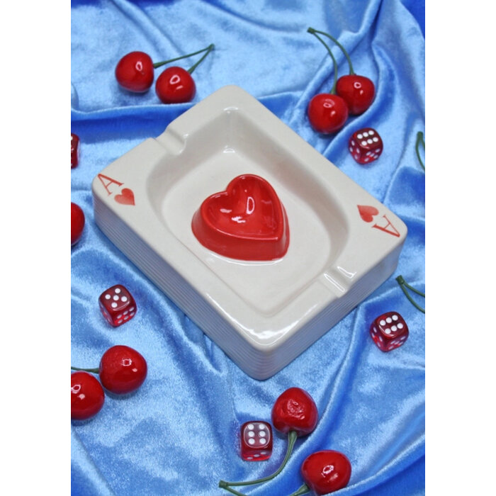 A Shop of Things Ace of Hearts Ash Tray