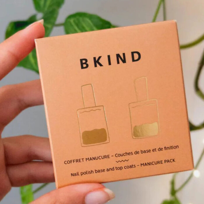 Bkind Bkind Manicure Pack - Nail Polish Base and Top Coats