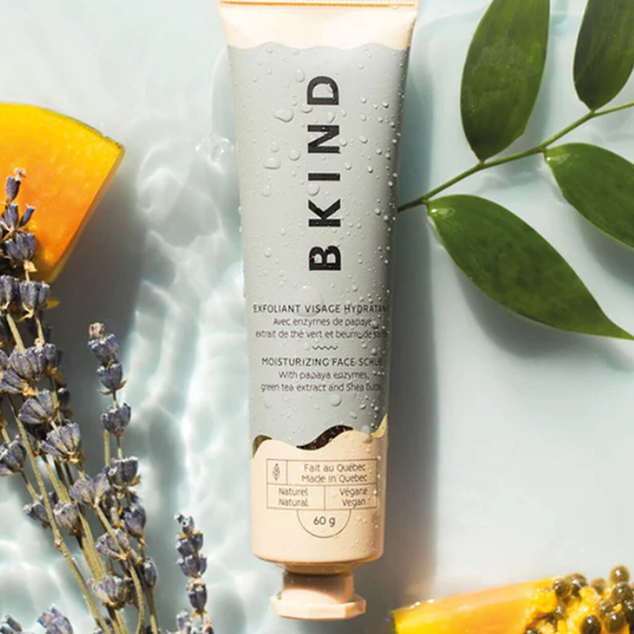 Bkind Bkind Moisturizing Face Scrub with Papaya Enzymes & Green Tea Extract
