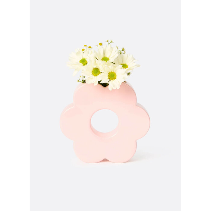 DOIY Pink Daisy Vase