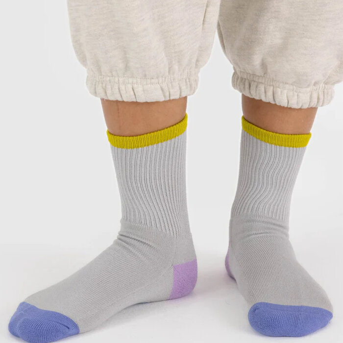 Chaussettes Ribbed Baggu Fog Mix