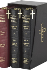 Catholic Book Publishing St. Joseph Complete Missal Gift Set (Bonded Leather w/ Zipper)