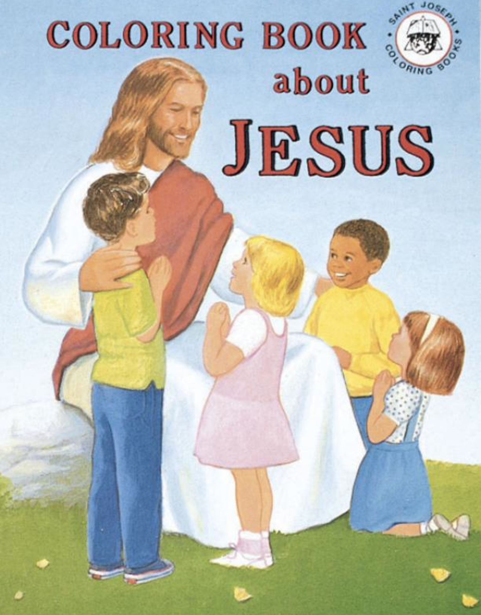 Catholic Book Publishing Coloring Book About Jesus, with words and pictures by Emma C. McKean