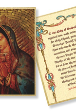 WJ Hirten Our Lady of Guadalupe Gold Foil Mosaic Plaque 4x6" (icon)