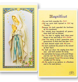 WJ Hirten Magnificat ( Our Lady of Lourdes) Holy Cards