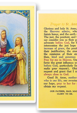 WJ Hirten St. Anne Holy Cards