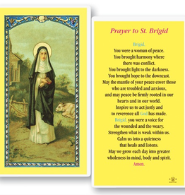 WJ Hirten St. Brigid Holy Cards
