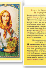 WJ Hirten St. Dymphna Holy Cards