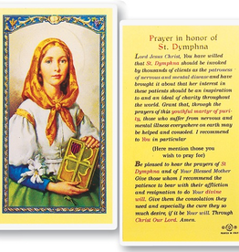 WJ Hirten St. Dymphna Holy Cards