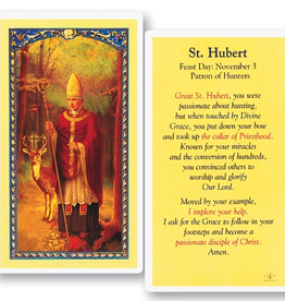 WJ Hirten St. Hubert (Patron of Hunters) Holy Cards