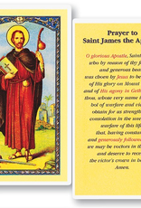 WJ Hirten St. James the Apostle Holy Cards (25/pk)