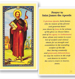 WJ Hirten St. James the Apostle Holy Cards