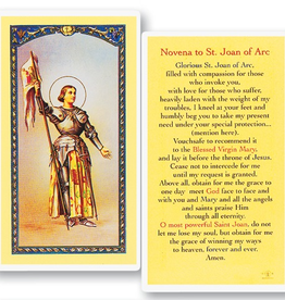 WJ Hirten St. Joan of Arc Holy Cards (25/ pk)