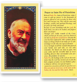 WJ Hirten St. Pio (Padre Pio) Holy Cards