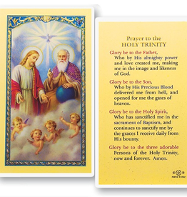 WJ Hirten Prayer to the Holy Trinity Holy Cards (25/pk)
