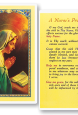 WJ Hirten A Nurse's Prayer Holy Cards