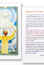 WJ Hirten Spiritual Communion - Prayer to the Holy Spirit Holy Cards (25/pk)