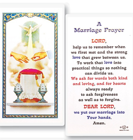 WJ Hirten A Marriage Prayer Holy Cards (25/pk)