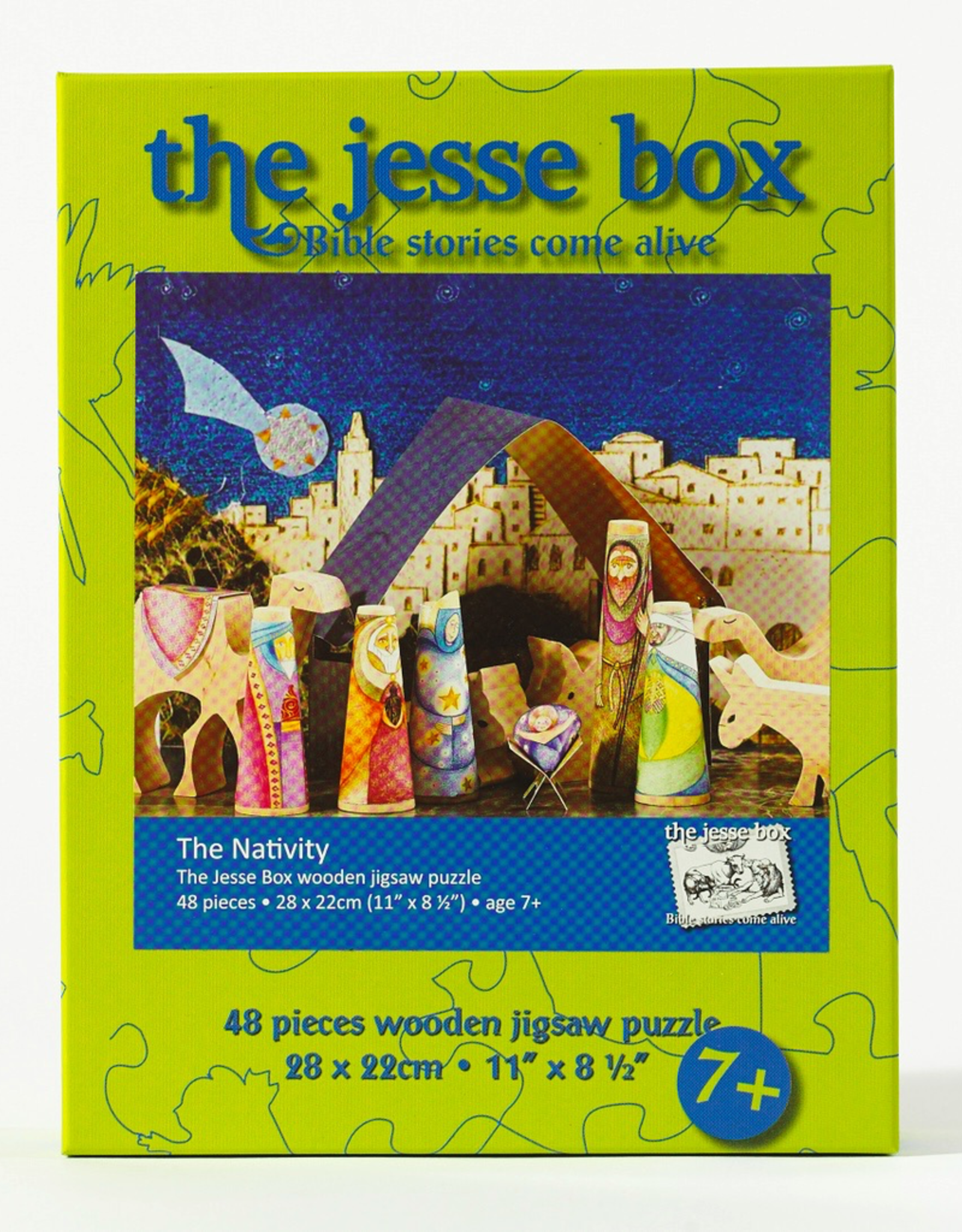 Ignatius Press Jesse Box:  Nativity Wooden Jigsaw Puzzle