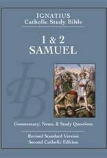 Ignatius Press 1 & 2 Samuel:  Ignatius Catholic Bible Study, by Curtis Mitch and Scott Hahn (paperback)