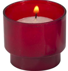 Will and Baumer 6 hr. Red Brite-Lite Votive Candles (molded) (10 pk) (tea light)