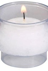 Will and Baumer 6 hr. White Brite-Lite Votive Candles (molded) (10 pk) (tea light)