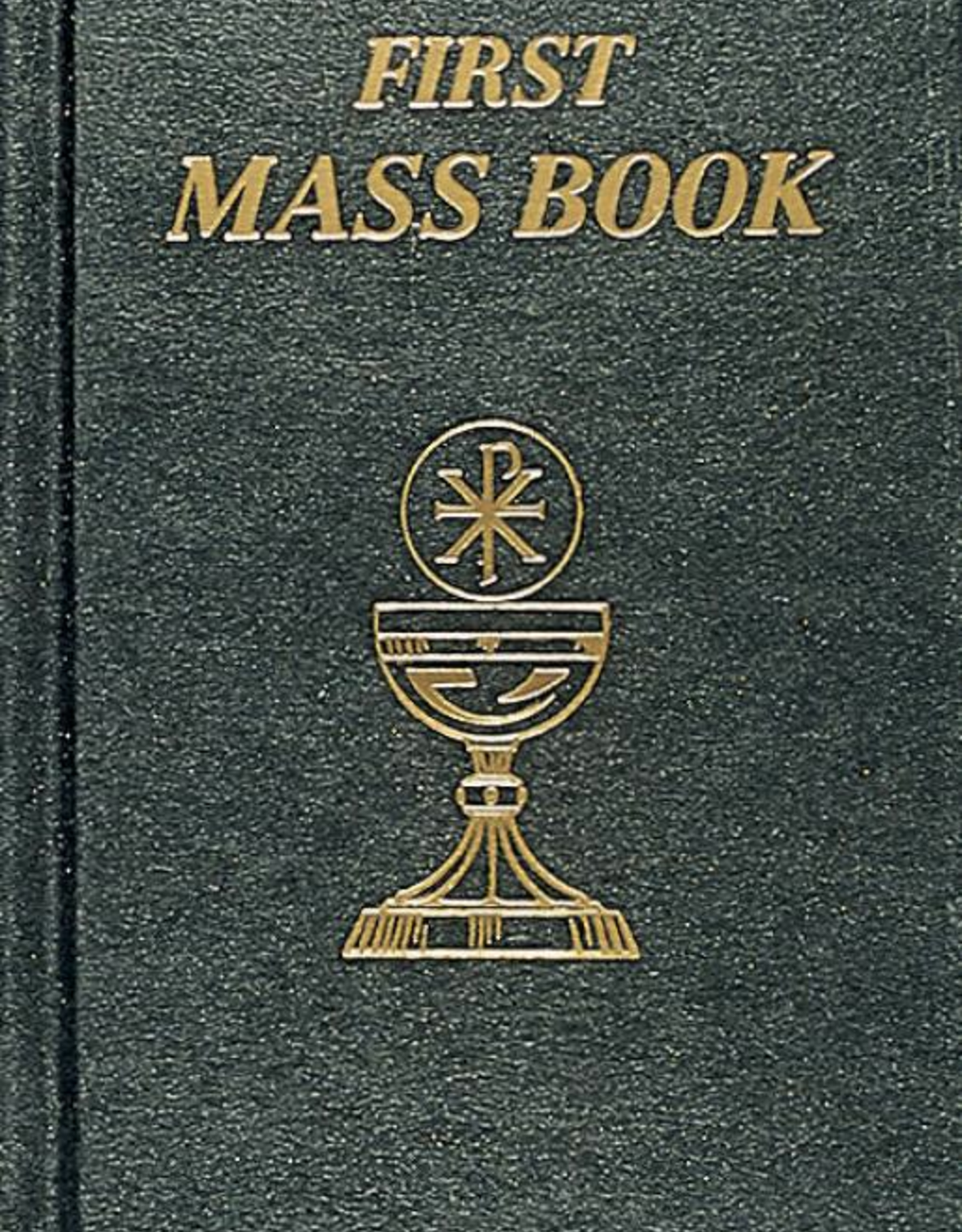 Catholic Book Publishing Black First Mass Book (imitation leather)