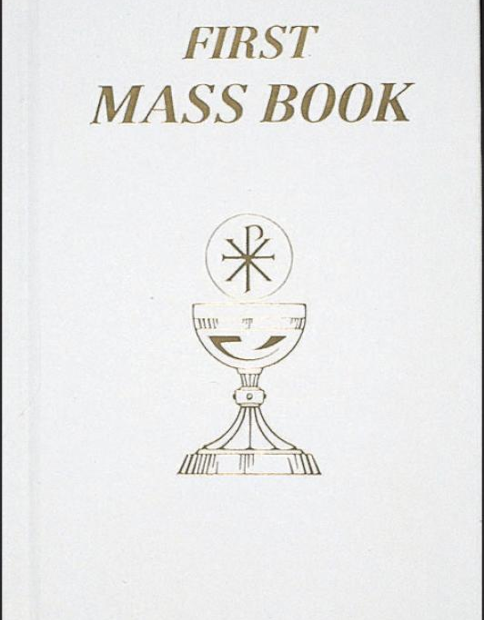 Catholic Book Publishing White First Mass Book (imitation leather)