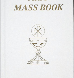 Catholic Book Publishing White First Mass Book (imitation leather)