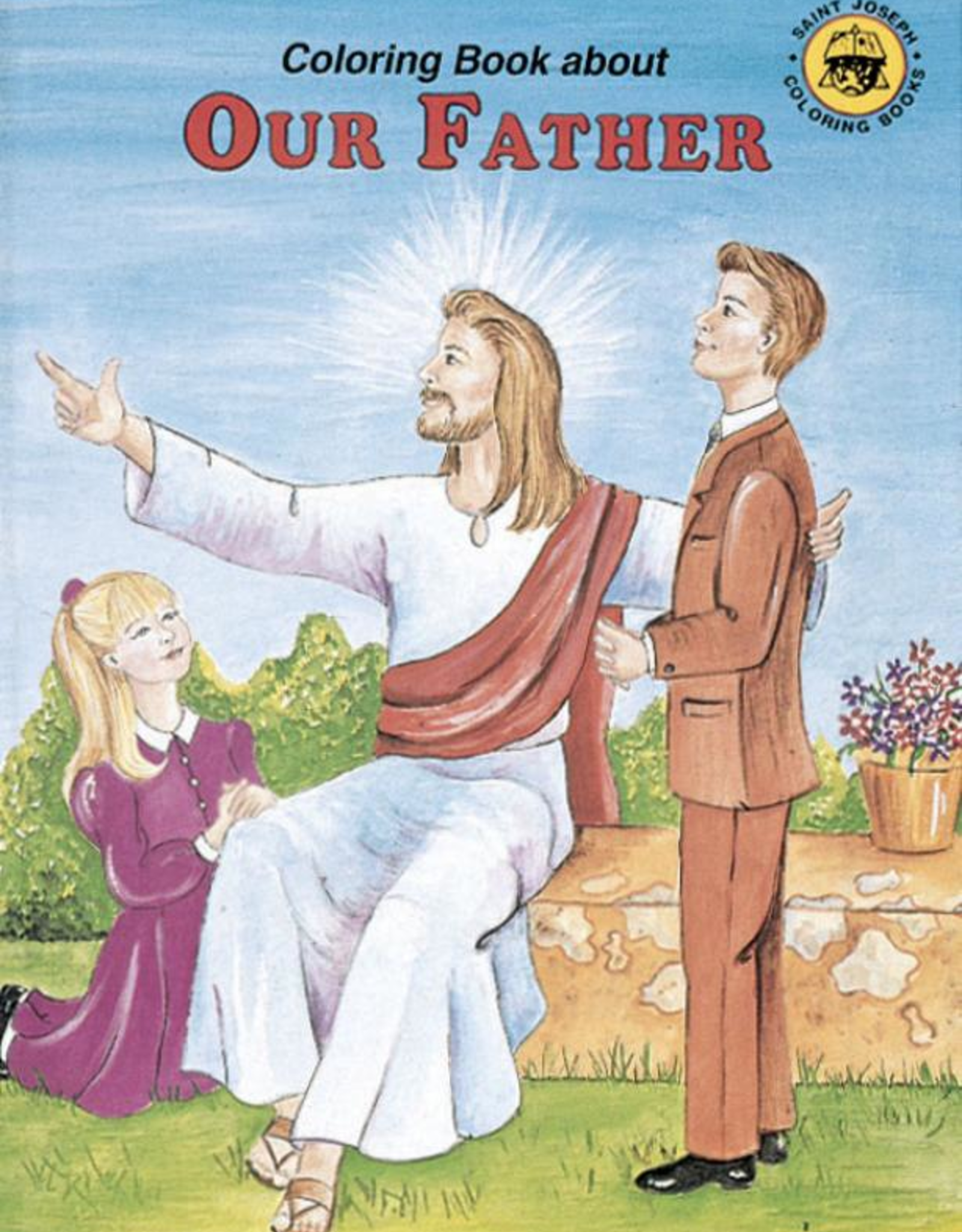 Catholic Book Publishing Coloring Book About the Our Father (paperback)