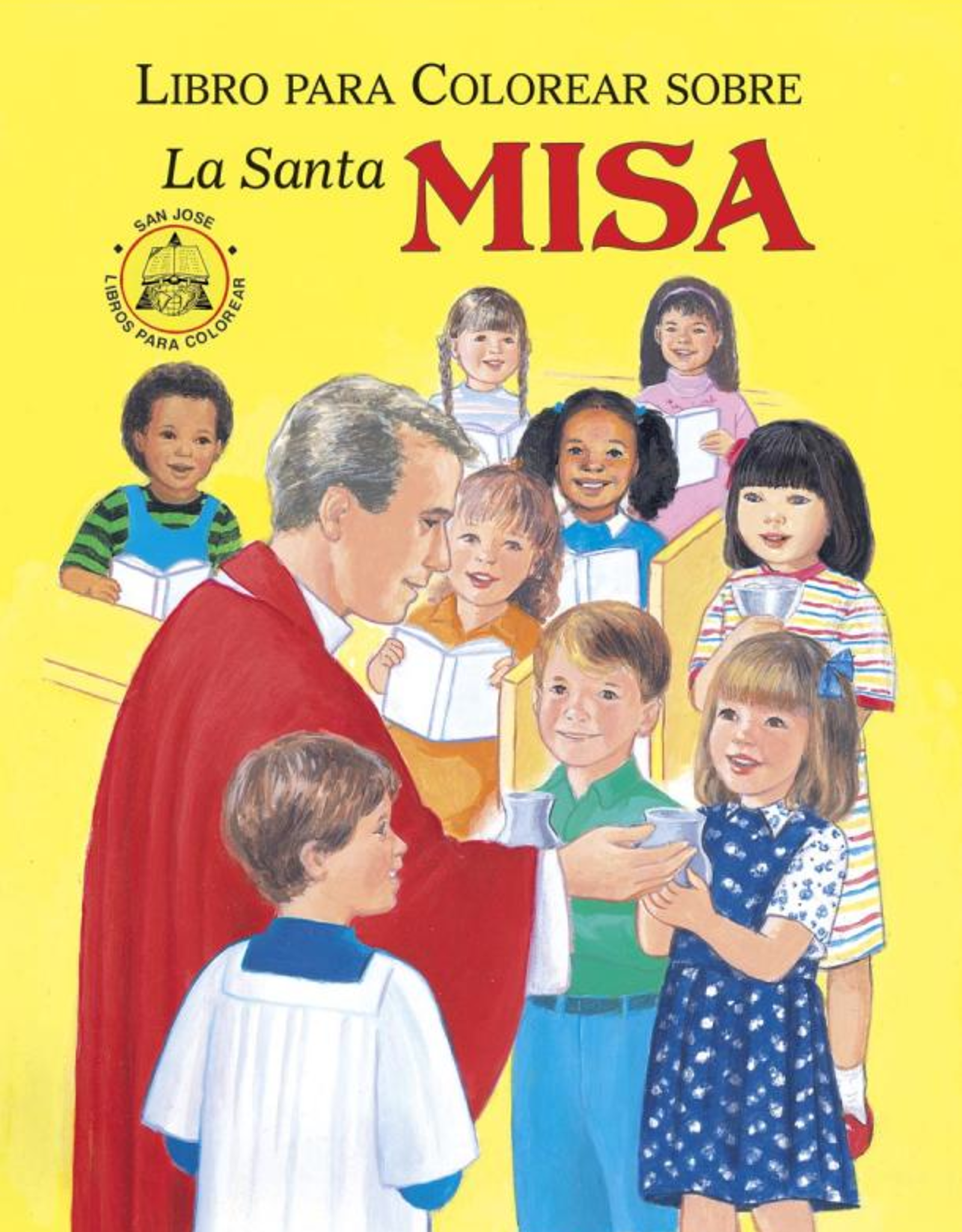 Catholic Book Publishing Libro Para Colorear Sobre La Santa Misa