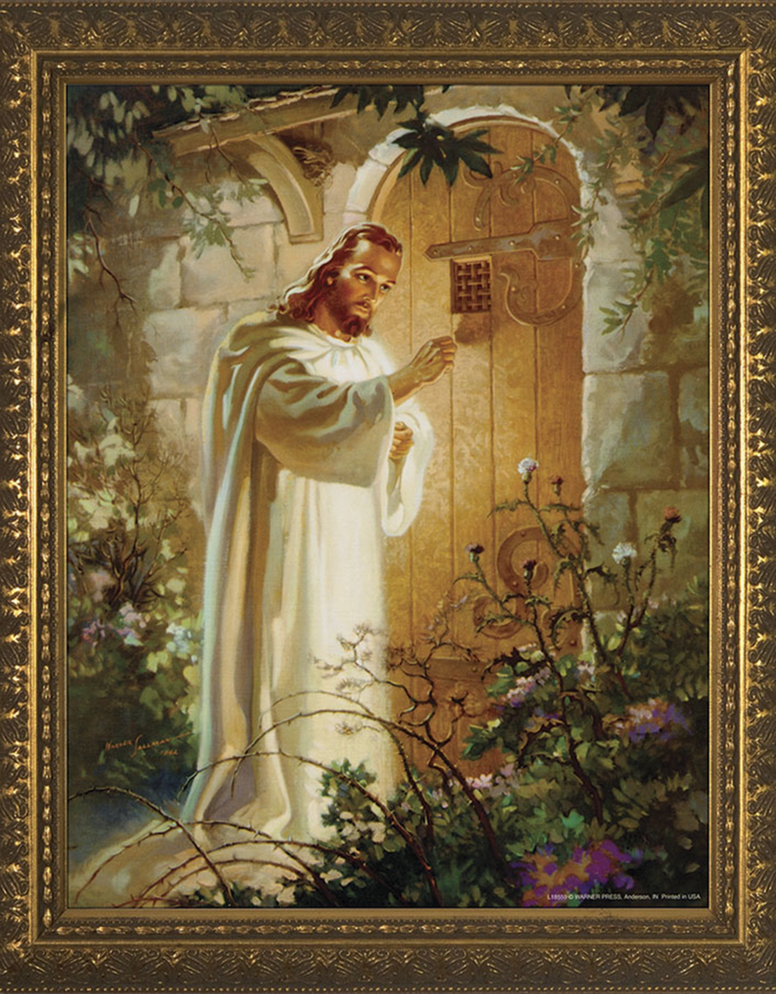 Nelson Catholic To The Max Christ At Heart Uªs Door Framed Image In Gold Frame 5 X 7 U Credo Catholic Llc