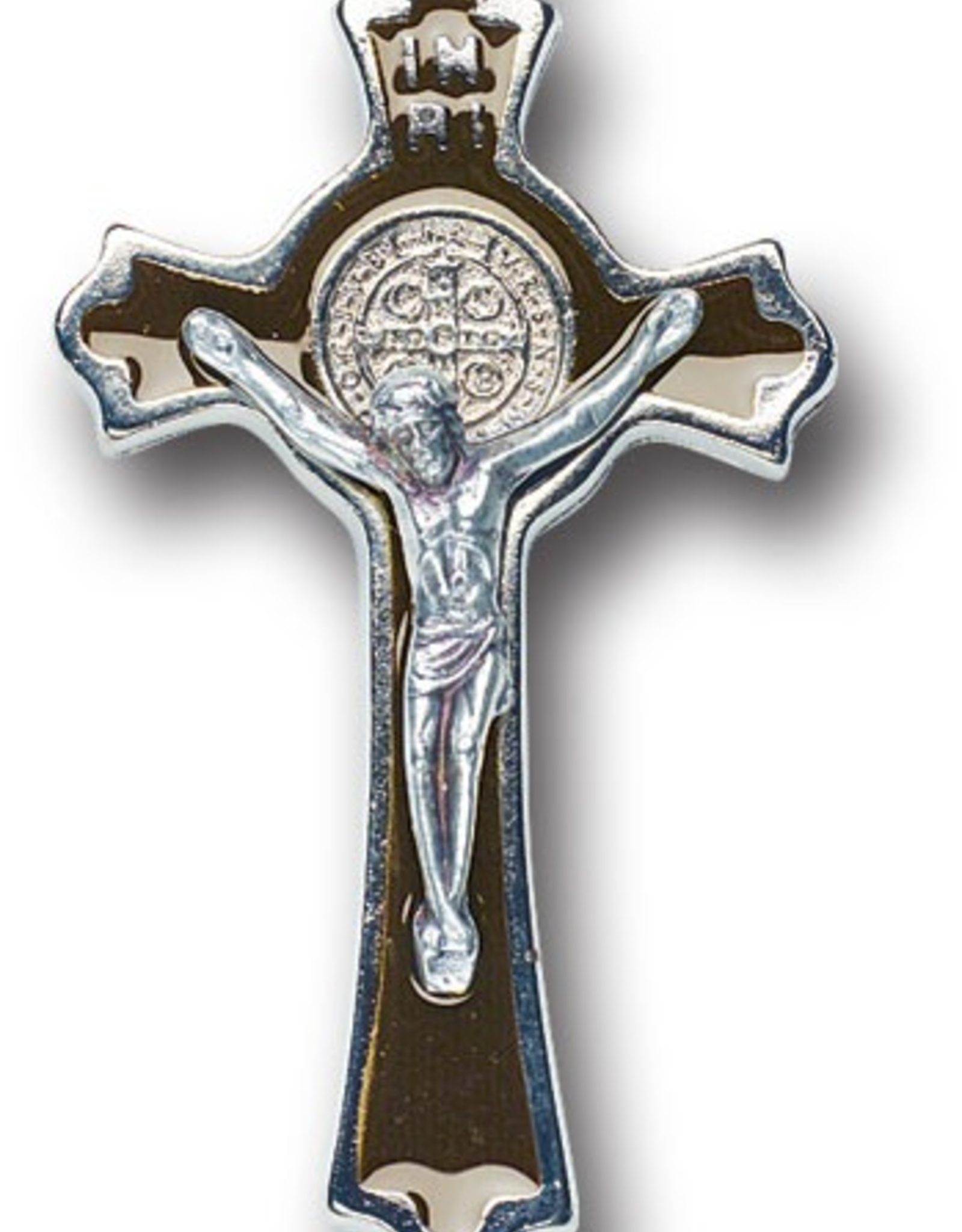 WJ Hirten St. Benedict Crucifix and Medal 2"