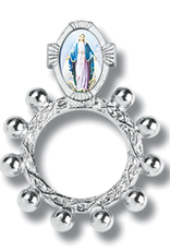 WJ Hirten Miraculous Medal Finger Rosary