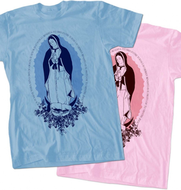 Nelson/Catholic to the Max Spanish Ave Maria T-Shirt (Pink)