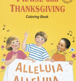 Catholic Book Publishing Coloring Book About Praise and Thanksgiving, by Emma C. Mickean (paperback)