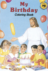 Catholic Book Publishing My Birthday Coloring Book, by Michael Goode and Margaret Buono (paperback)