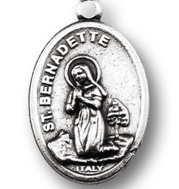WJ Hirten Our Lady of Lourdes / St. Bernadette Medal