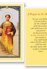 WJ Hirten St. Stephen Holy Cards