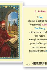 WJ Hirten St. Robert Holy Cards