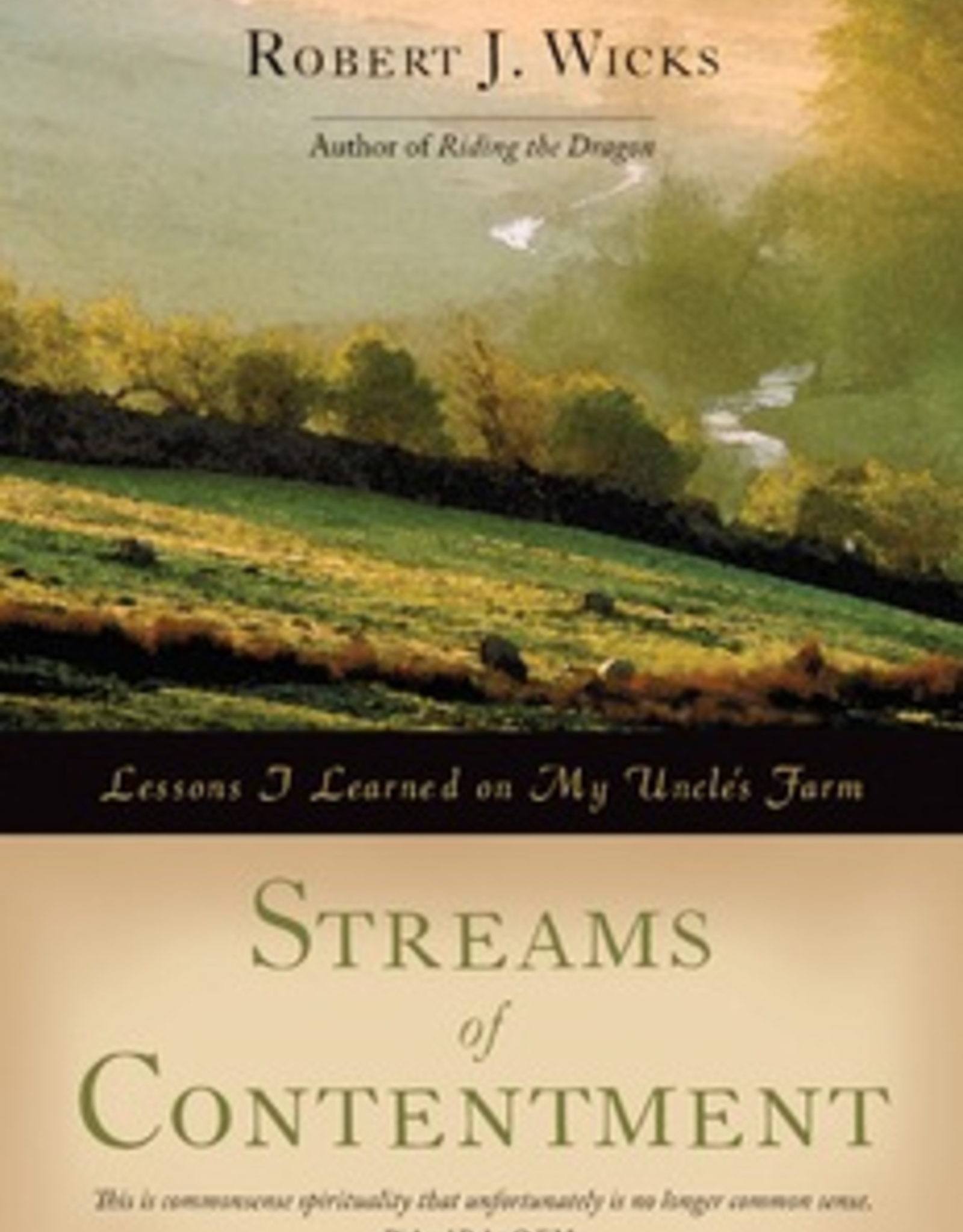 Ave Maria Press Streams of Contentment, by Robert J. Wicks (paperback)