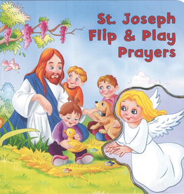 Catholic Book Publishing St. Joseph Flip & Play Prayers, by Thomas Donaghy (boardbook)