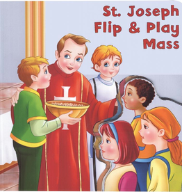 Catholic Book Publishing St. Joseph Flip & Play Mass Book, by Thomas Donaghy (boardbook)