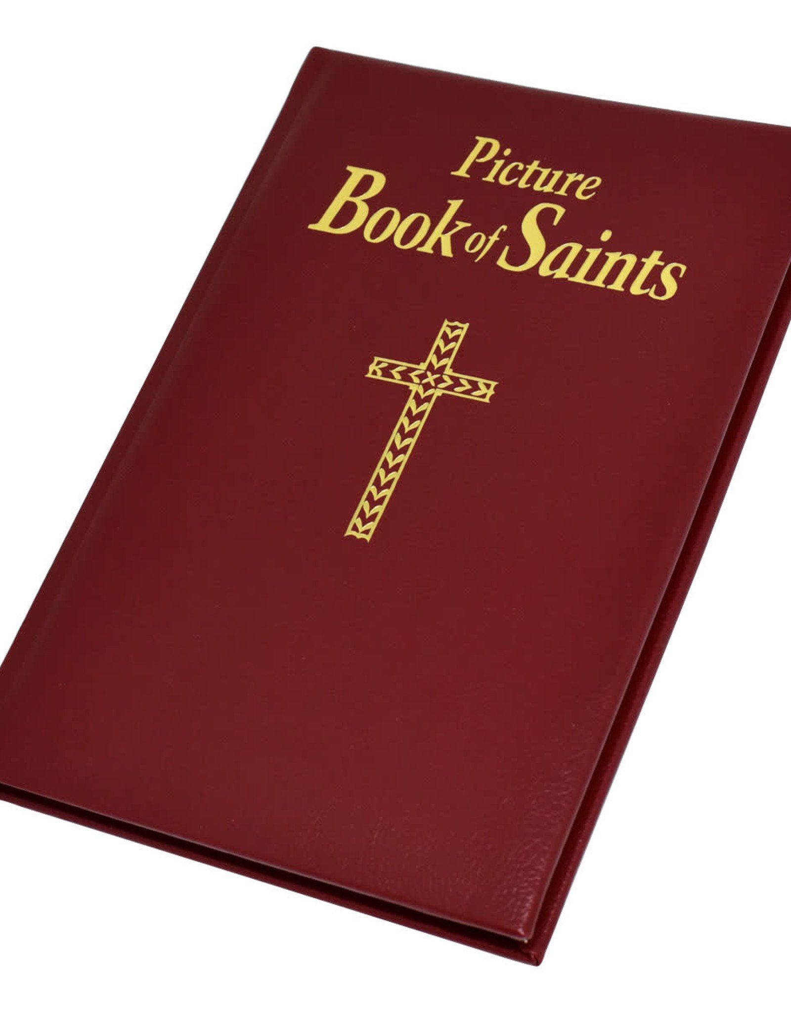 Picture Book of Saints (Burgundy Imitation Leather)