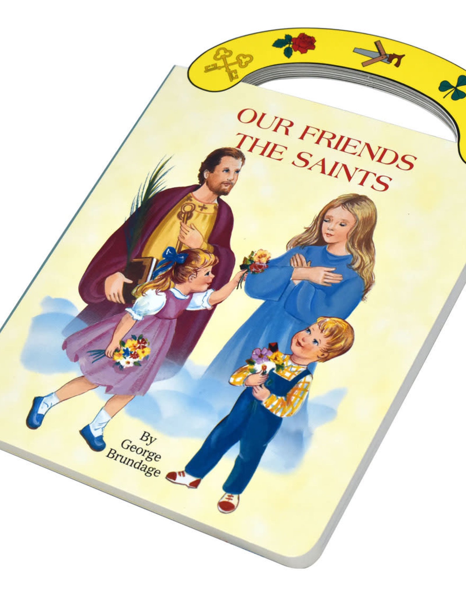 Catholic Book Publishing Our Friends the Saints (St. Joseph "Carry-Me-Along" Board Book), by George Brundage
