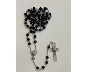 Black First Communion Rosary Kit – Tallys Religious Gifts and