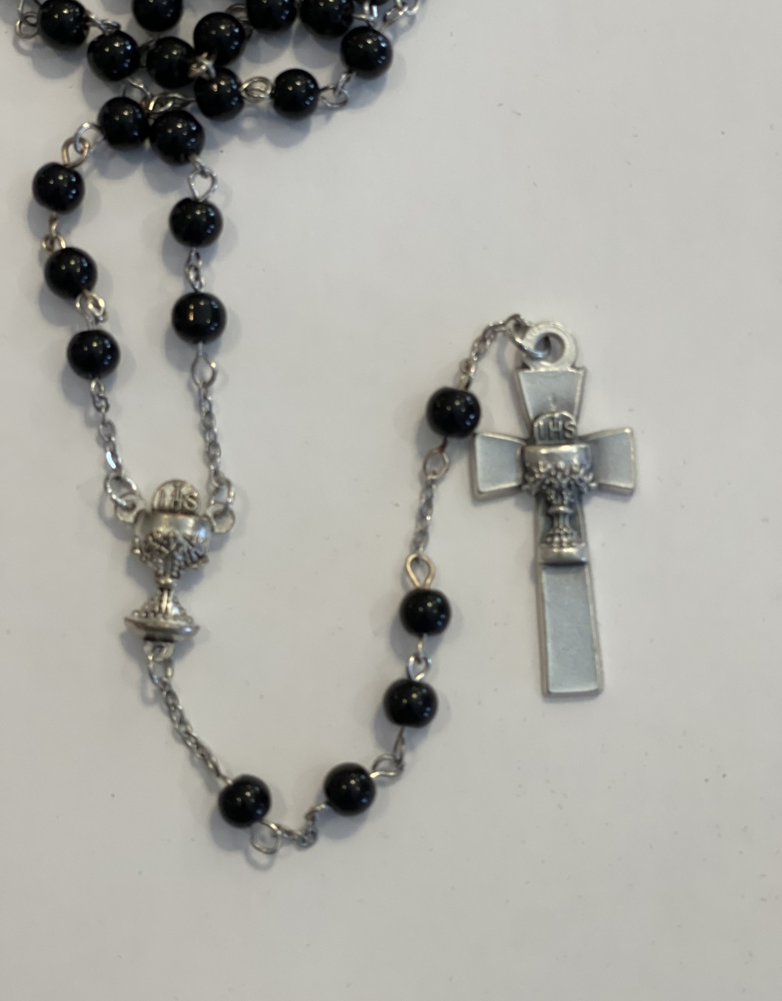 Credo Catholic Credo Catholic Handcrafted Boys Black First Communion Rosary